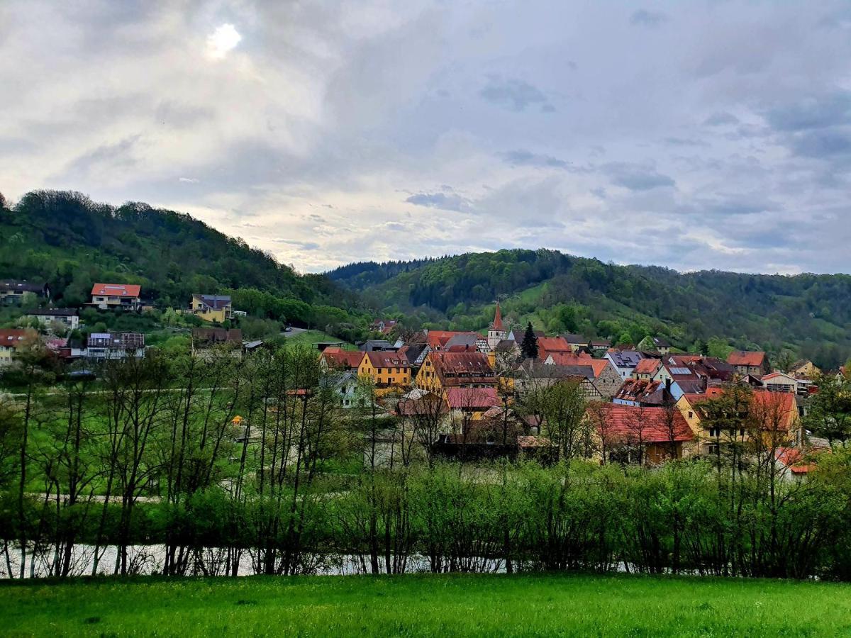 Gasthof Alte Schreinerei โรเทนบวร์ก อ็อบ แดร์เทาเบอร์ ภายนอก รูปภาพ