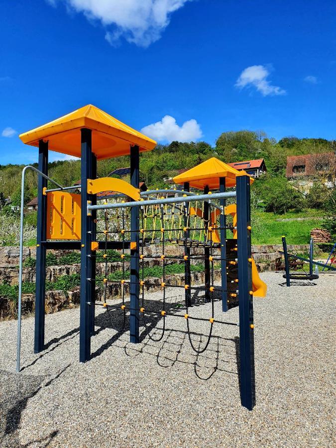 Gasthof Alte Schreinerei โรเทนบวร์ก อ็อบ แดร์เทาเบอร์ ภายนอก รูปภาพ