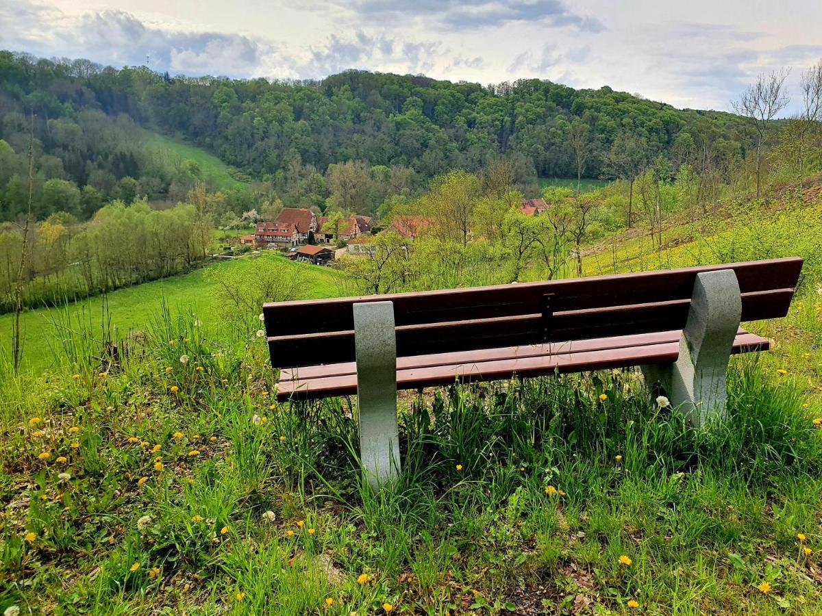Gasthof Alte Schreinerei โรเทนบวร์ก อ็อบ แดร์เทาเบอร์ ภายนอก รูปภาพ